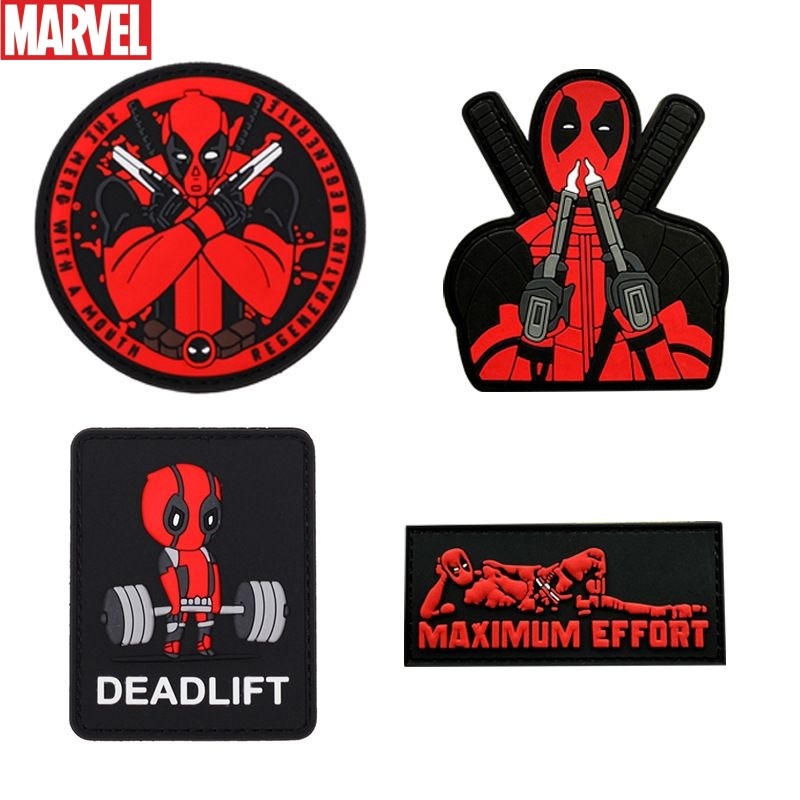 Anime Merchandise Clothes - Anime Merchandise Deadpool Arm Patch Soft