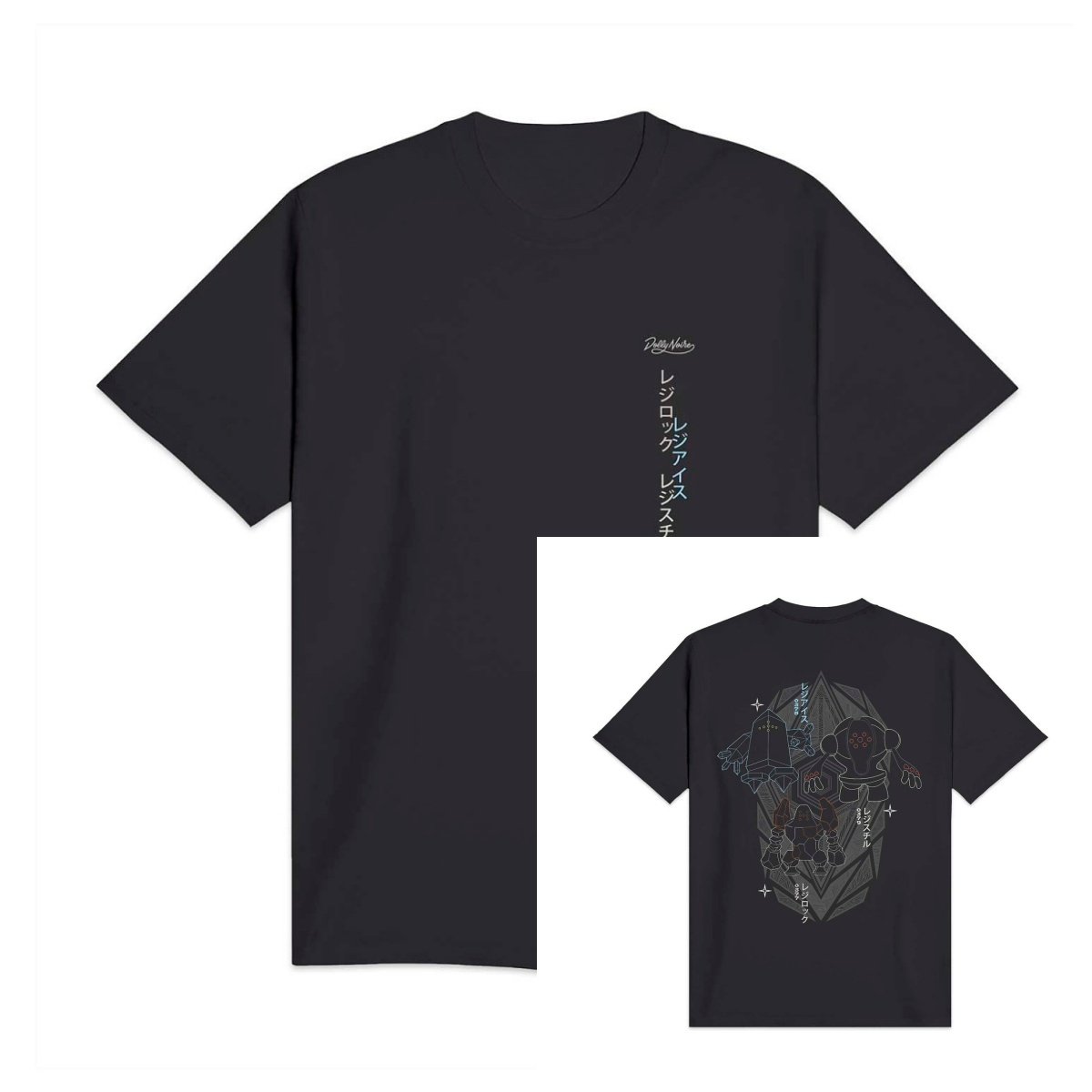 Pokemon Anime Merchandise - Rare Pokemon 30th Bandai Tees Both