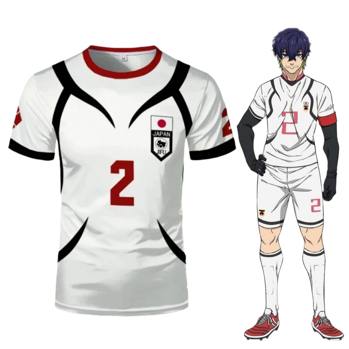 Anime Merchandise Clothes - Anime Aiku Shirt Cosplay Costumes #2