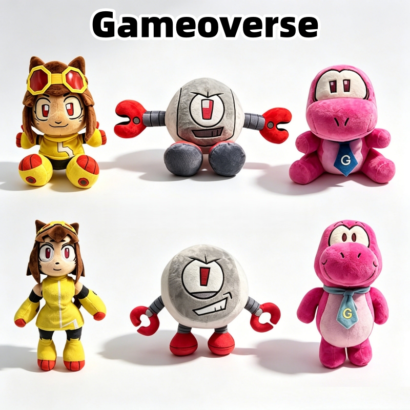 Anime Merchandise Plush Toys - Anime Merchandise Gameoverse Plush Toys Cute