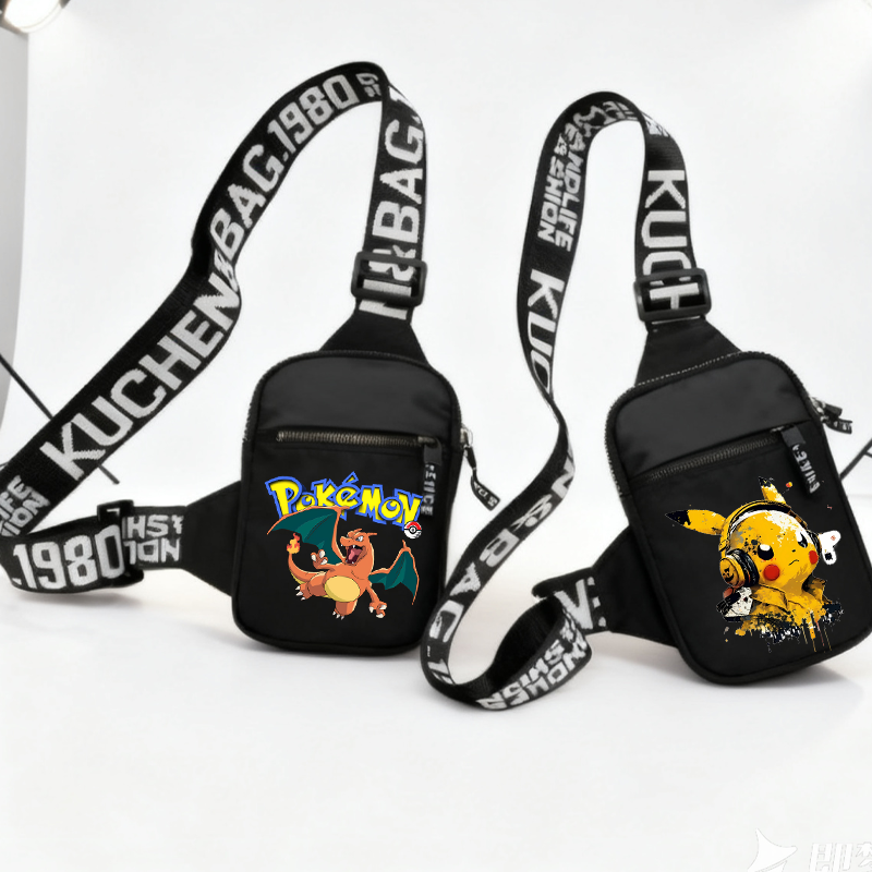 Pokemon Anime Merchandise - Pikachu Pokemons Shoulder Bags Charizard Anime