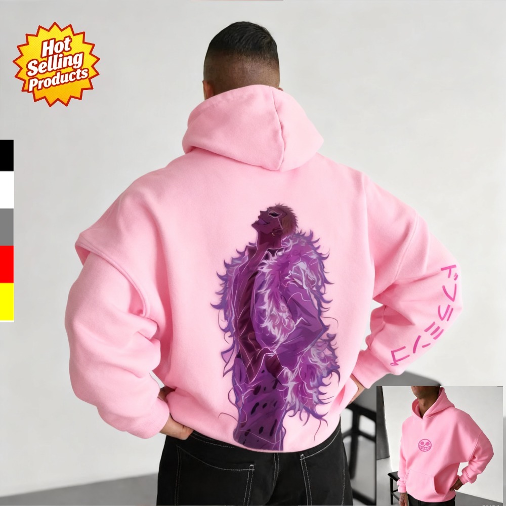 One Piece Hoodie Donquixote Do - Anime Merchandise Store Japan reseña y precio