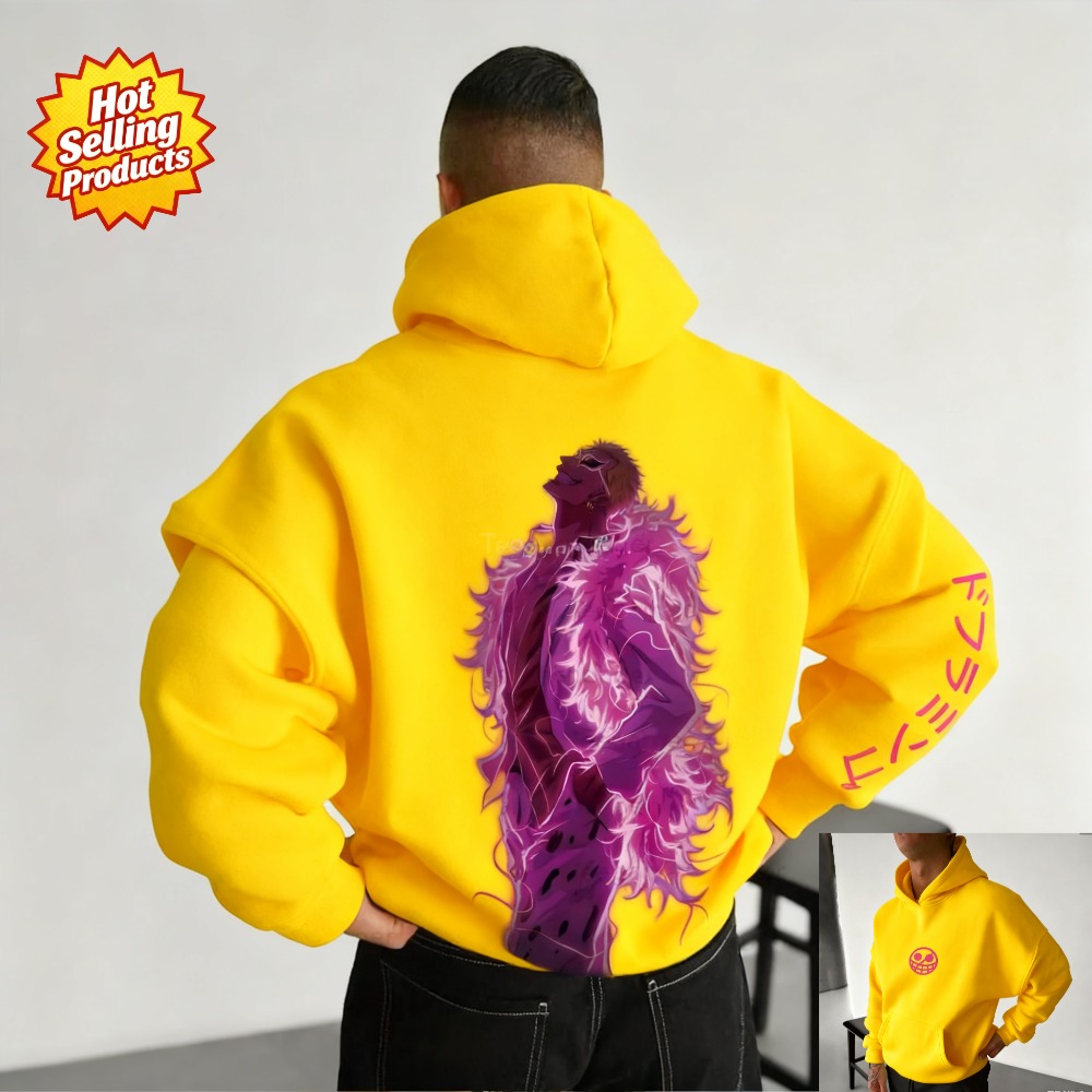 One Piece Hoodie Donquixote Do - Anime Merchandise Store Japan reseña y precio