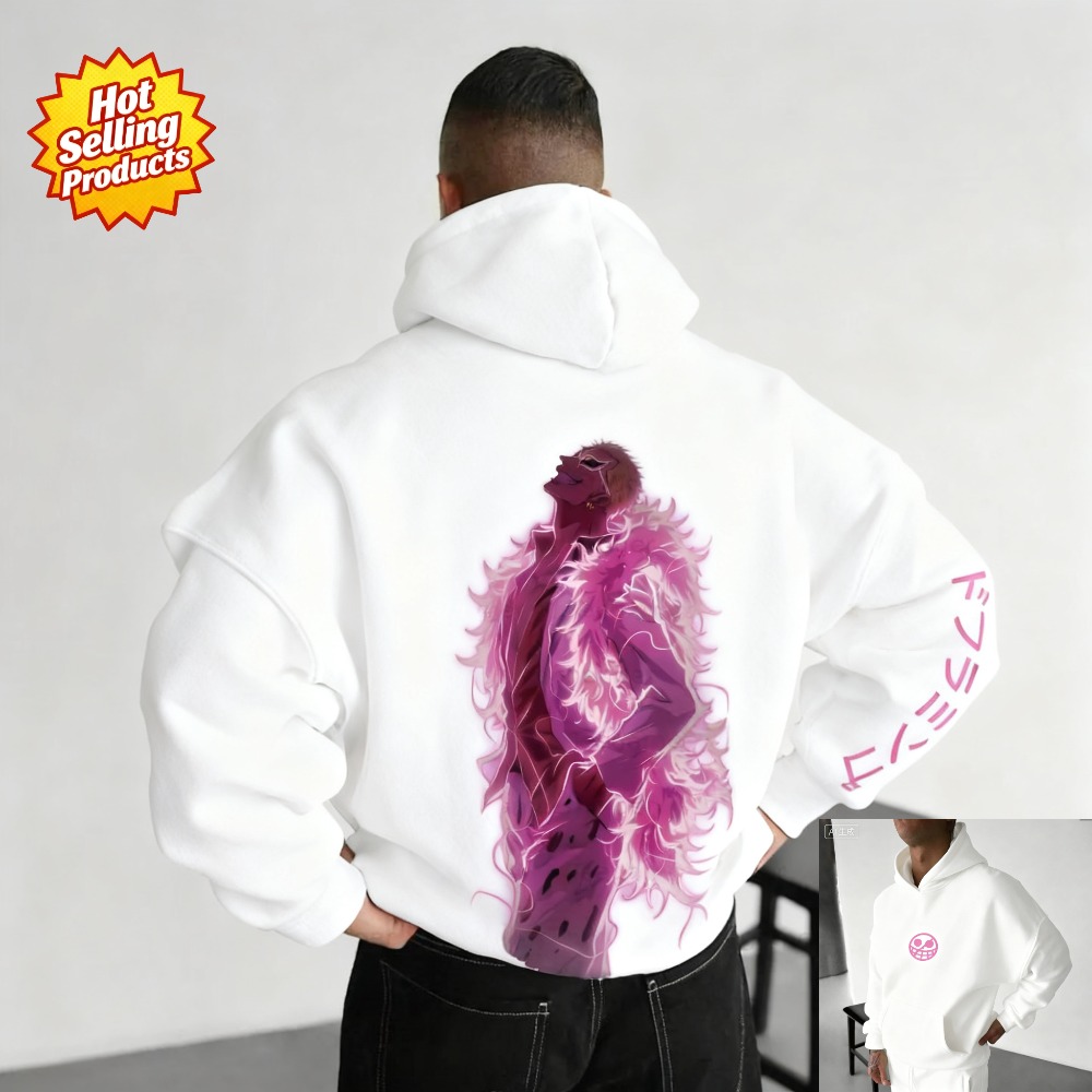 One Piece Hoodie Donquixote Do - Anime Merchandise Store Japan reseña y precio
