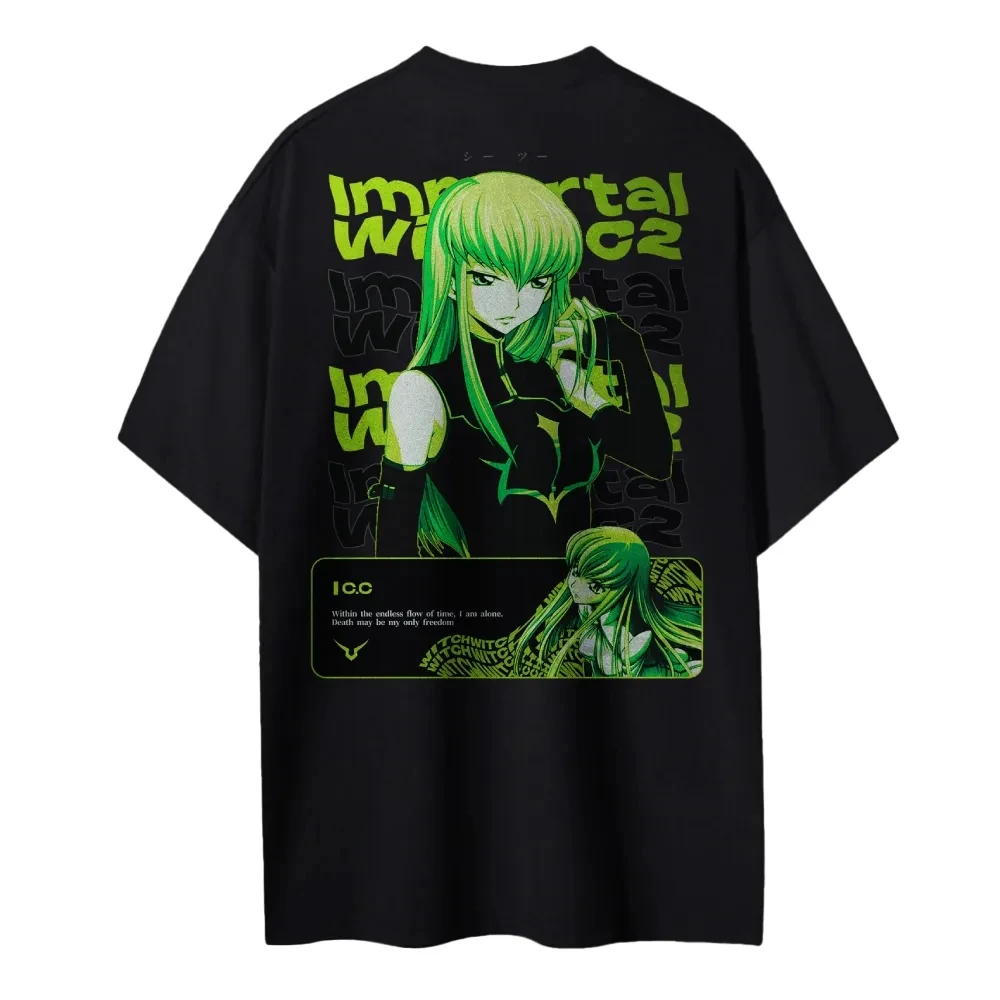 New Code Geass T-Shirt C.C. Ch - Anime Merchandise Store Japan reseña y precio