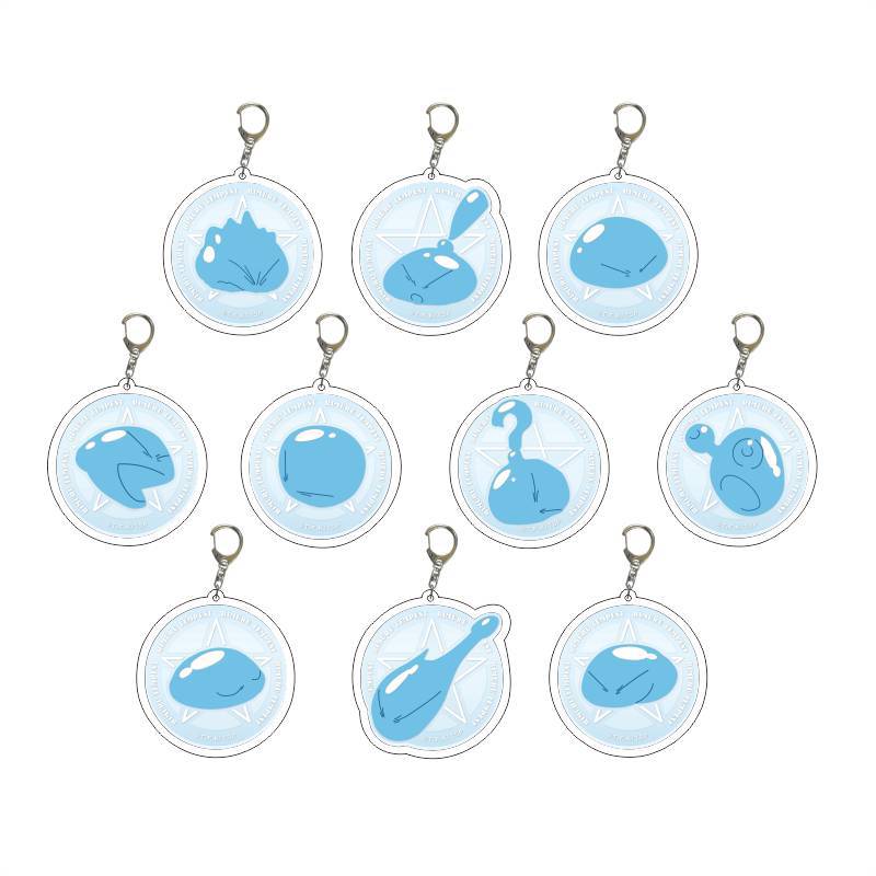 Genshin Impact Slime Acrylic A - Anime Merchandise Keychain reseña y precio