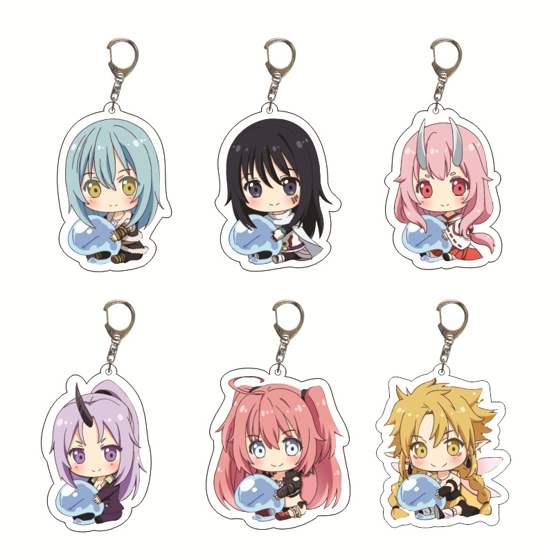Genshin Impact Slime Acrylic A - Anime Merchandise Keychain reseña y precio