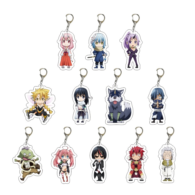 Genshin Impact Slime Acrylic A - Anime Merchandise Keychain reseña y precio