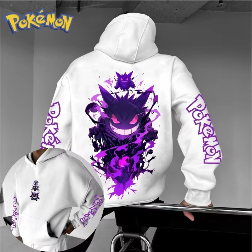 Men's New Pokémon Anime Gengar - Anime Merchandise Store Japan reseña y precio