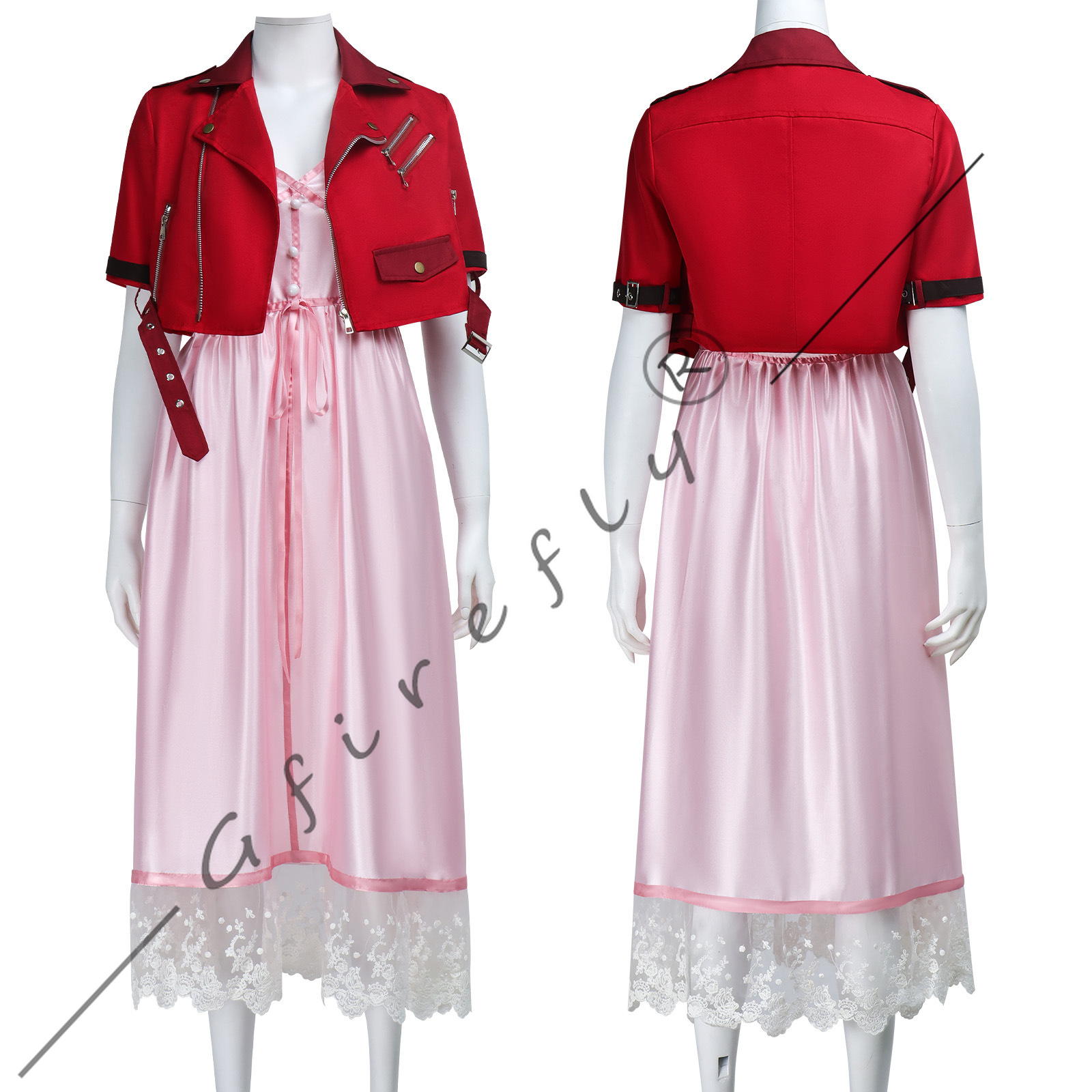 Game Final Fantasy VII Aerith  - Cosplay Wig Colored reseña y precio