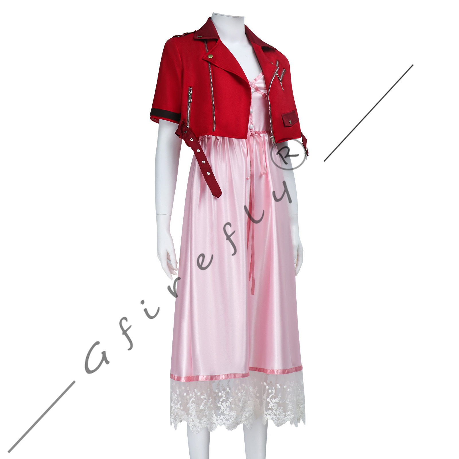 Game Final Fantasy VII Aerith  - Cosplay Wig Colored reseña y precio