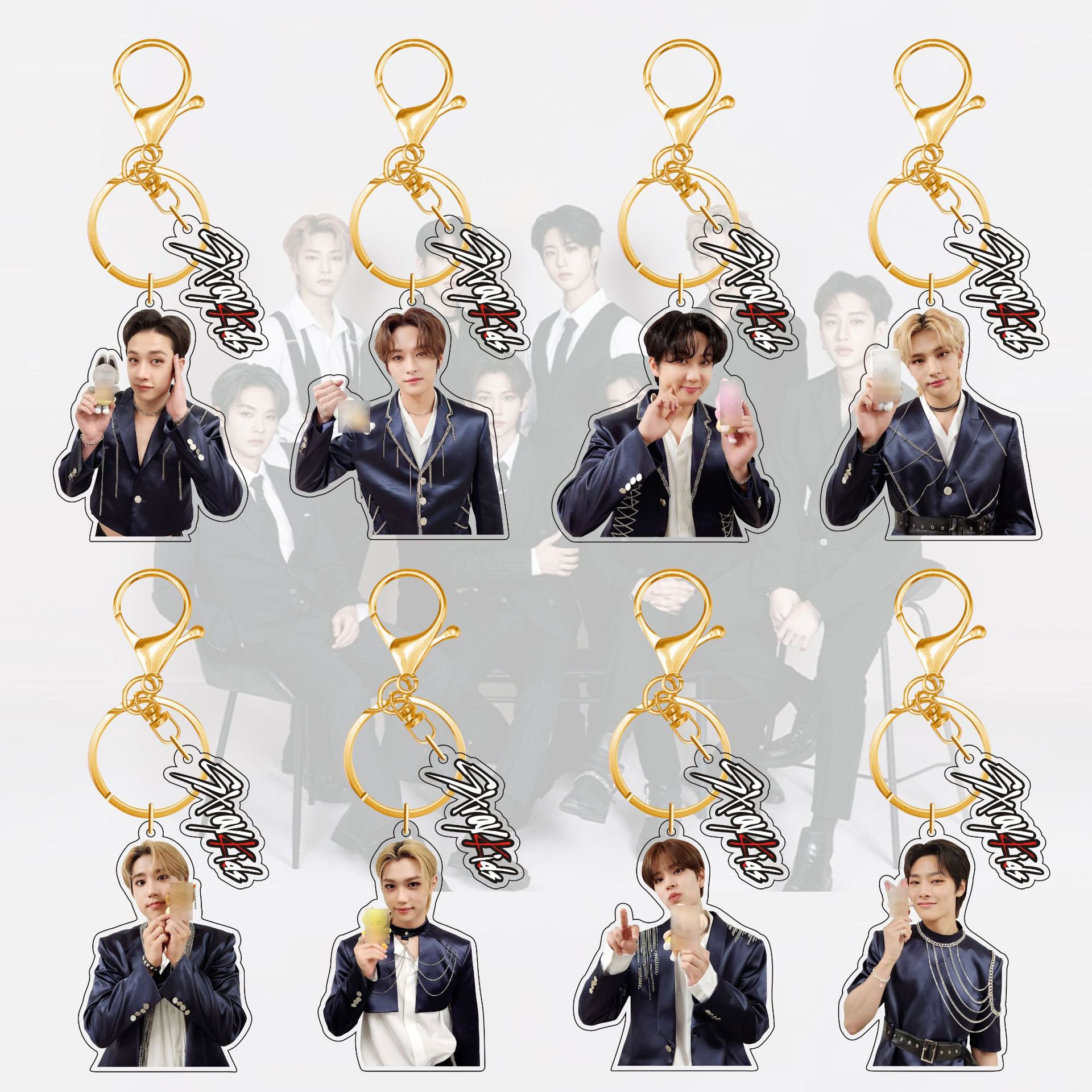 Straykids Acrylic Keychain New - Anime Merchandise Keychain reseña y precio