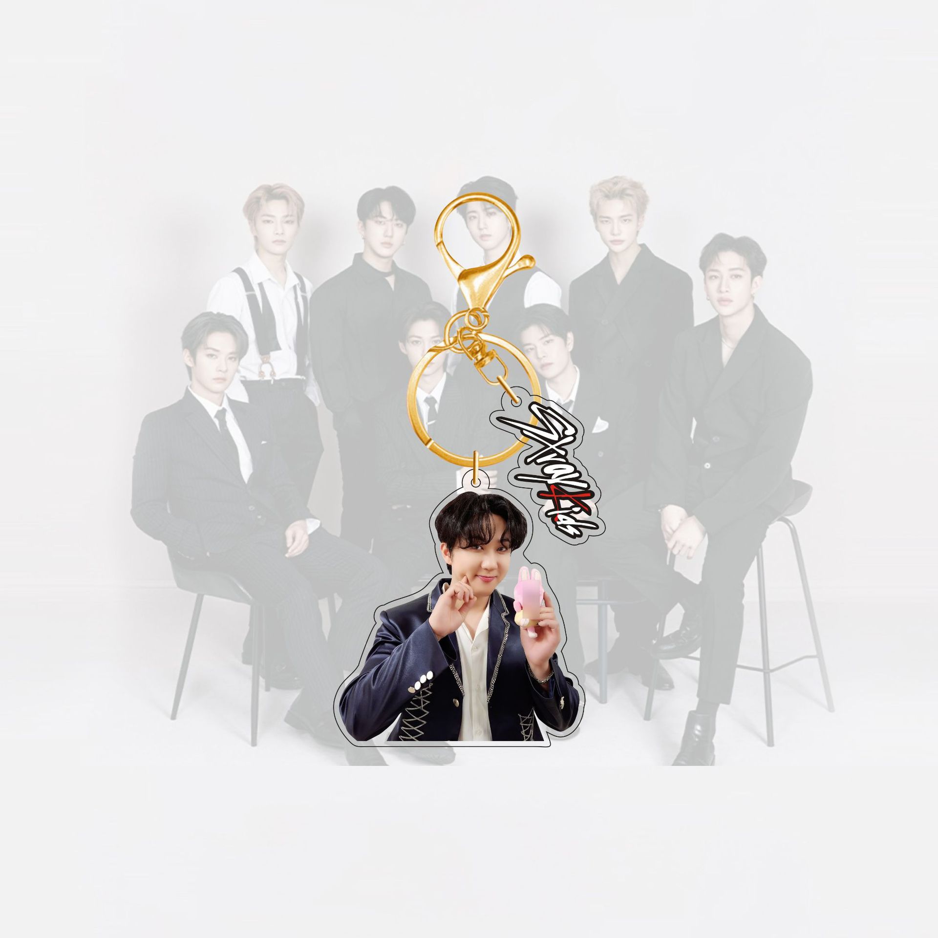 Straykids Acrylic Keychain New - Anime Merchandise Keychain reseña y precio