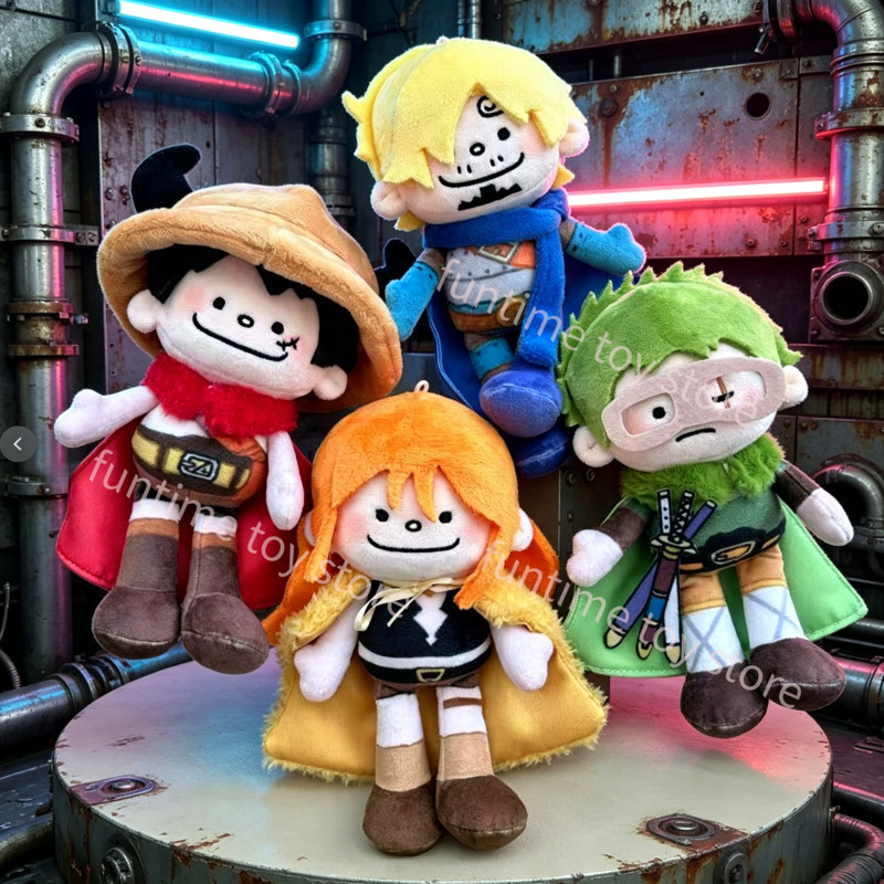 15CM Anime One Piece Plush Dol - Anime Merchandise Plush Toys reseña y precio