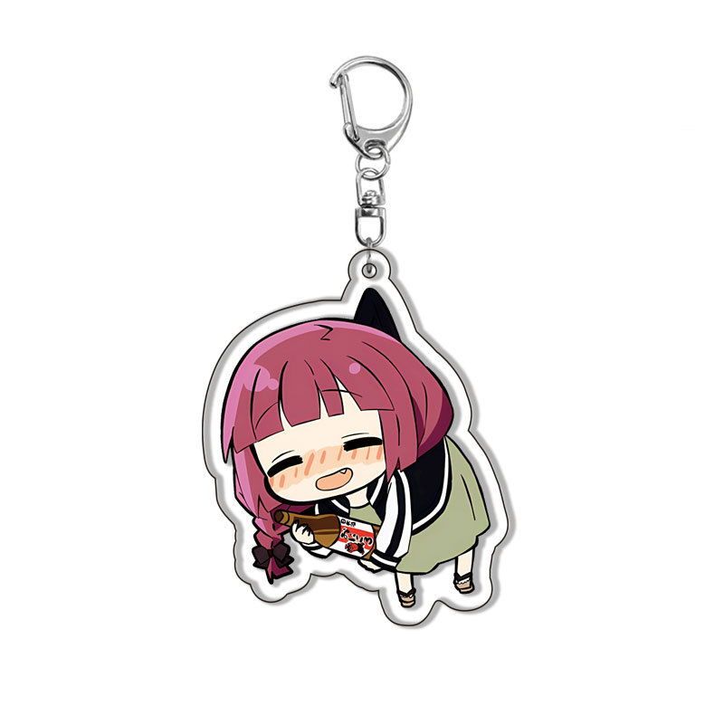 Bocchi the Rock  Goto Hitori I - Anime Merchandise Keychain reseña y precio