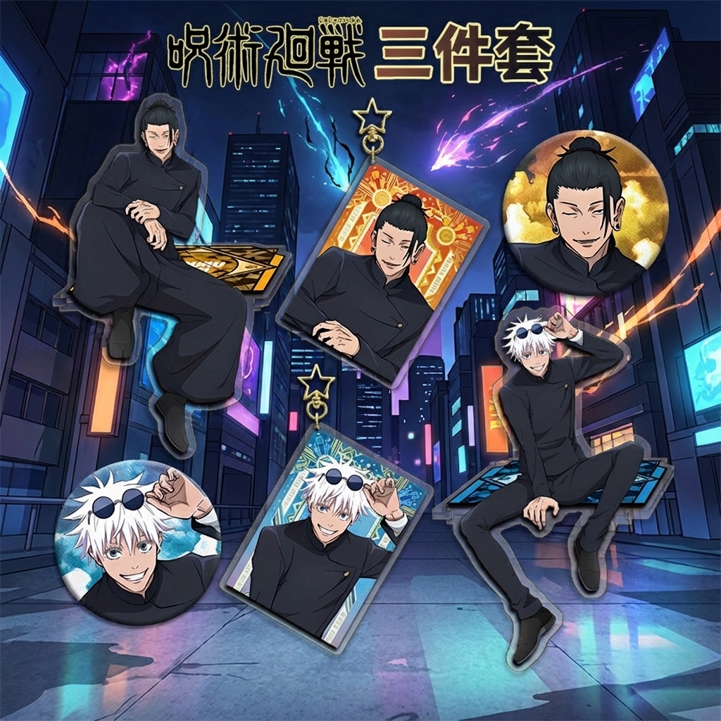 Jujutsu Kaisen Anime Figure Co - Anime Merchandise Keychain reseña y precio