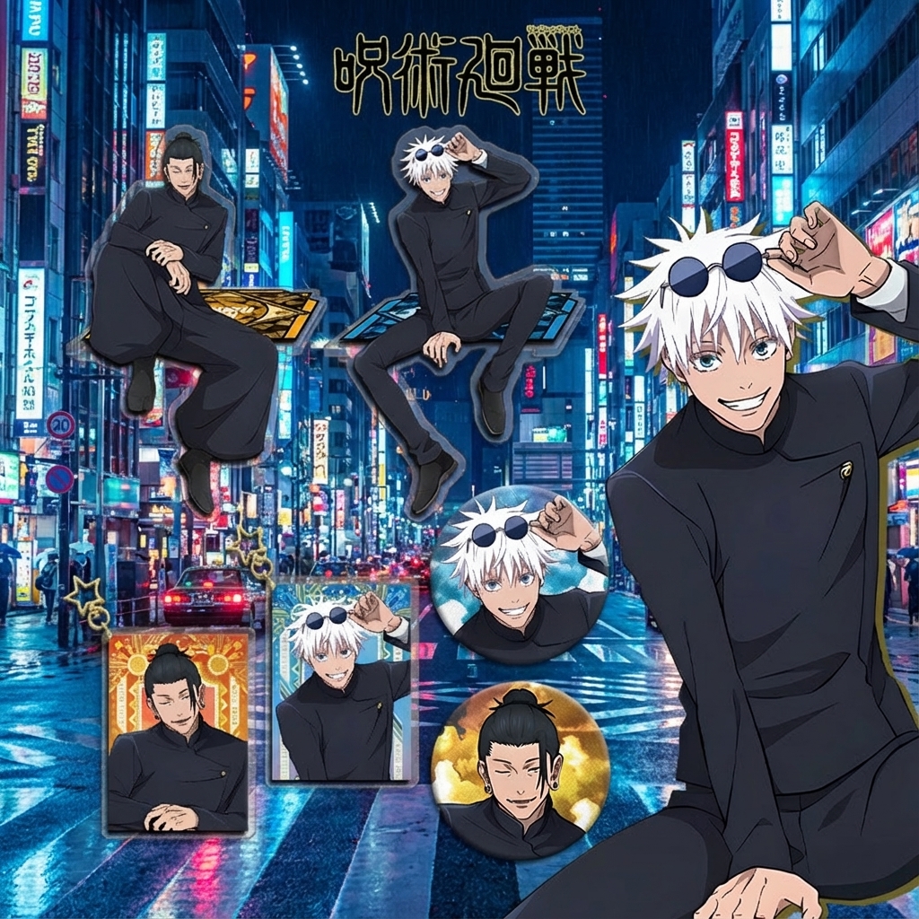 Jujutsu Kaisen Anime Figure Co - Anime Merchandise Keychain reseña y precio