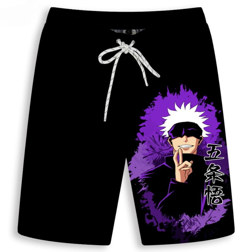 Men's Gojo Satoru Printed Shor - Anime Merchandise Store Japan reseña y precio