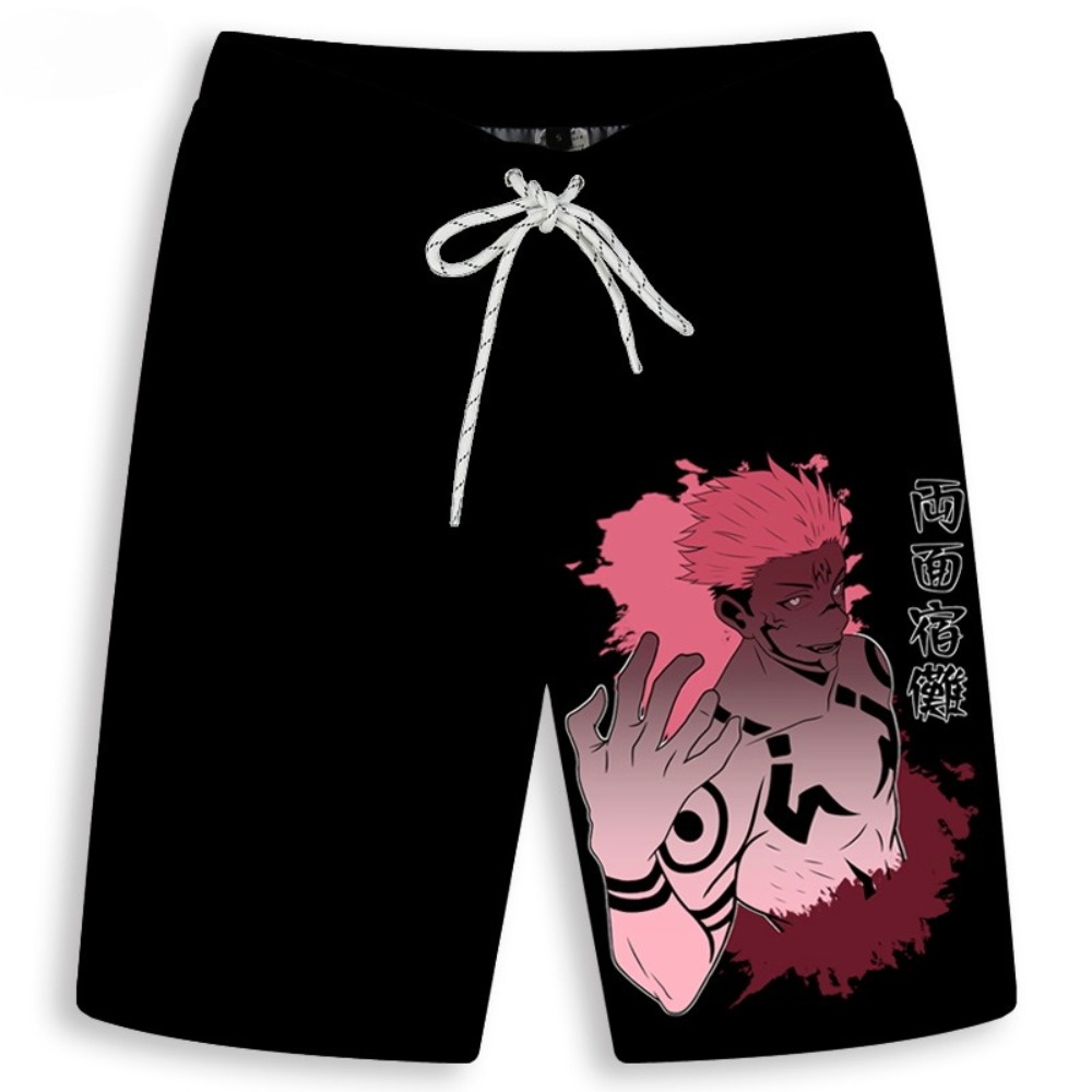 Men's Gojo Satoru Printed Shor - Anime Merchandise Store Japan reseña y precio