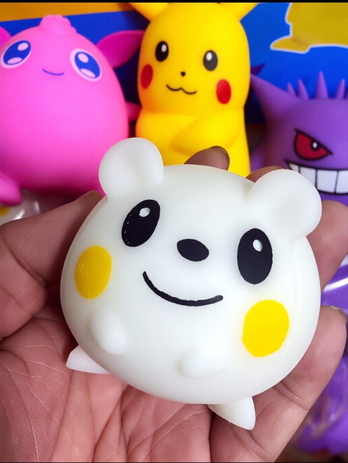 Cute Pikachu Gengar Bear Squis - Pokemon Anime Merchandise reseña y precio