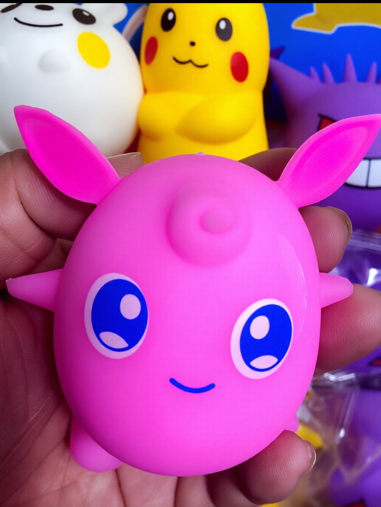 Cute Pikachu Gengar Bear Squis - Pokemon Anime Merchandise reseña y precio