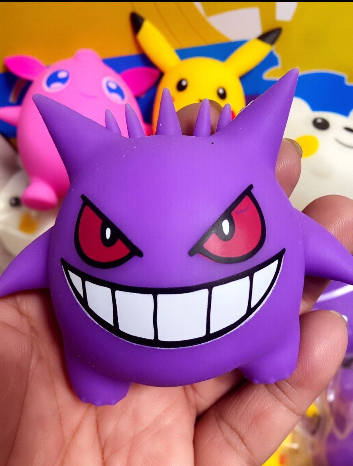 Cute Pikachu Gengar Bear Squis - Pokemon Anime Merchandise reseña y precio