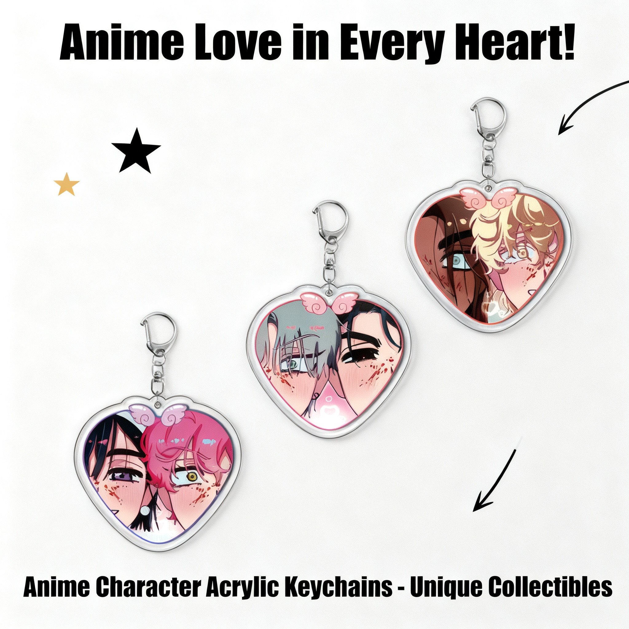Sua Mizi Anime Keychain Backpa - Anime Merchandise Keychain reseña y precio