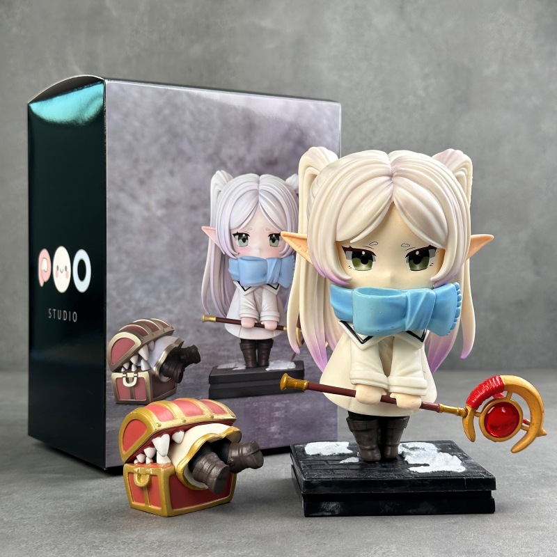 Chibi Frieren Winter Outfit An - Anime Merchandise For Kids reseña y precio