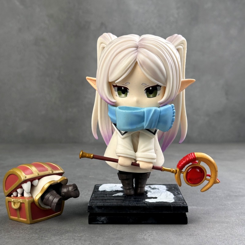 Chibi Frieren Winter Outfit An - Anime Merchandise For Kids reseña y precio