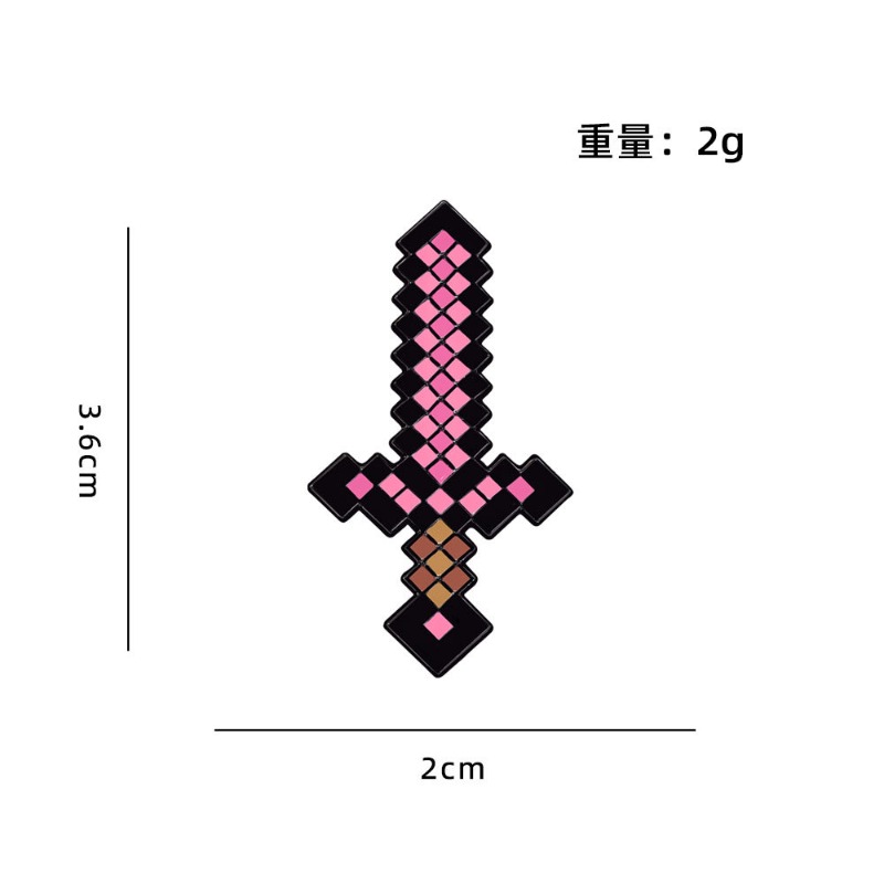 4pcs Hot Minecrafts Creative S - Cosplay Prop Sword reseña y precio
