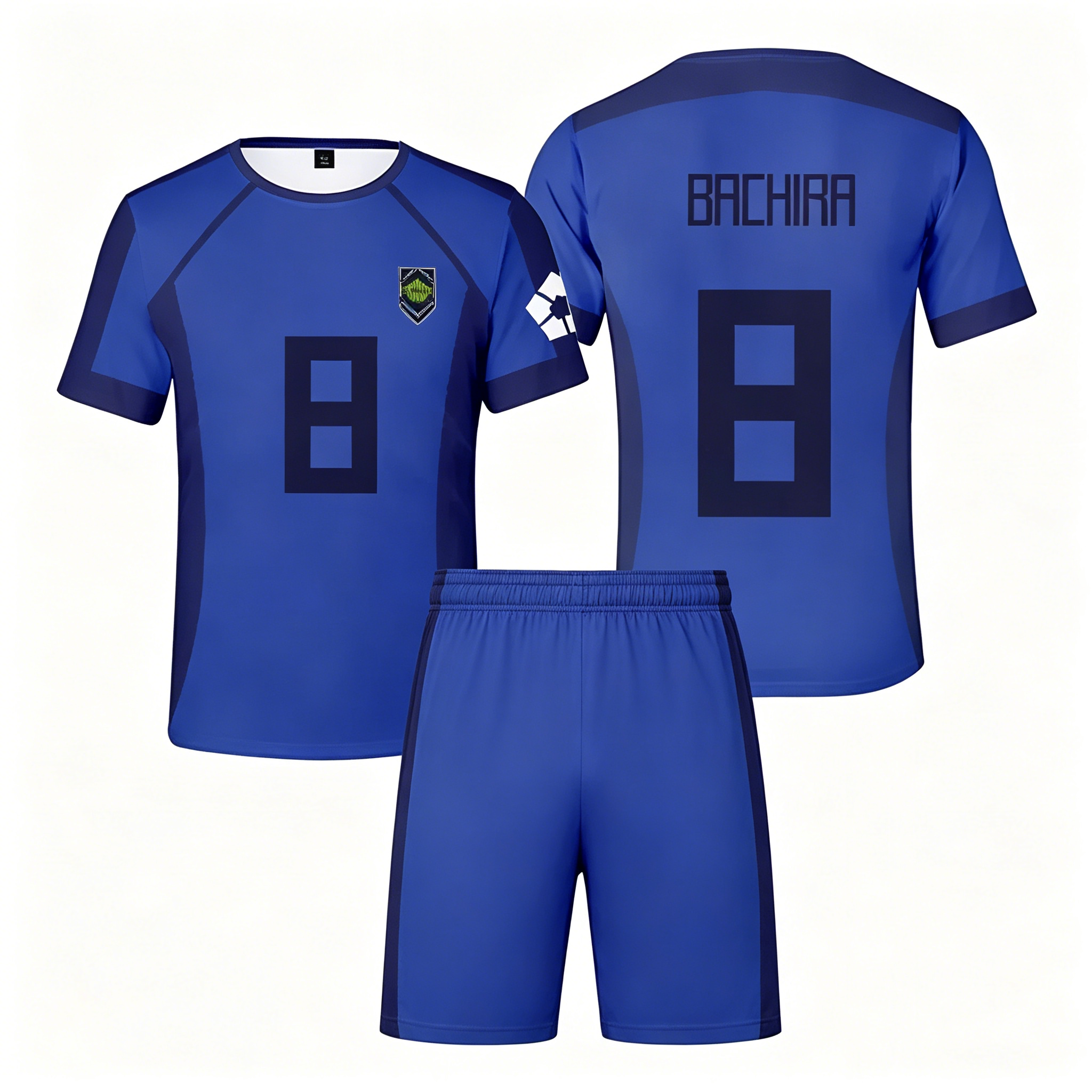 New Anime Blue Lock Short Slee - Anime Merchandise Clothes reseña y precio