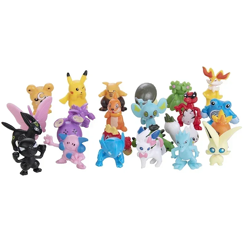 24pcs Pokemon Action Figure Pi - Pokemon Anime Merchandise reseña y precio