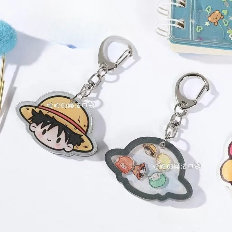 One Piece Monkey D Luffy Kawai - Anime Merchandise Keychain reseña y precio