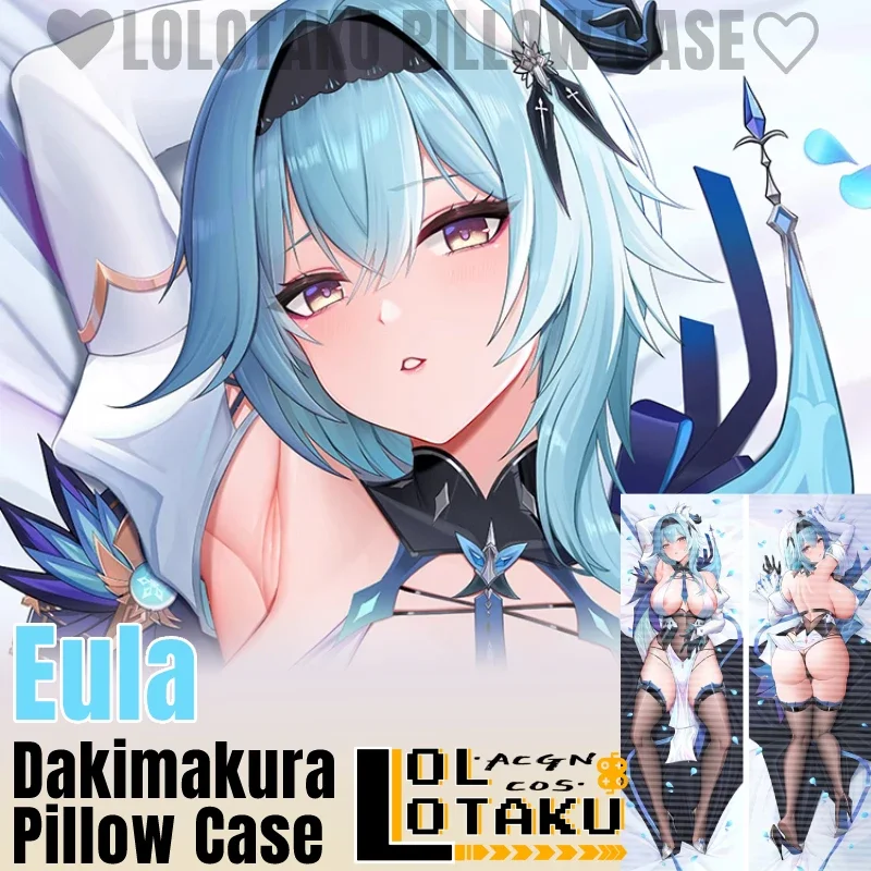 Eula Dakimakura Genshin Impact - Body Pillow Cover reseña y precio