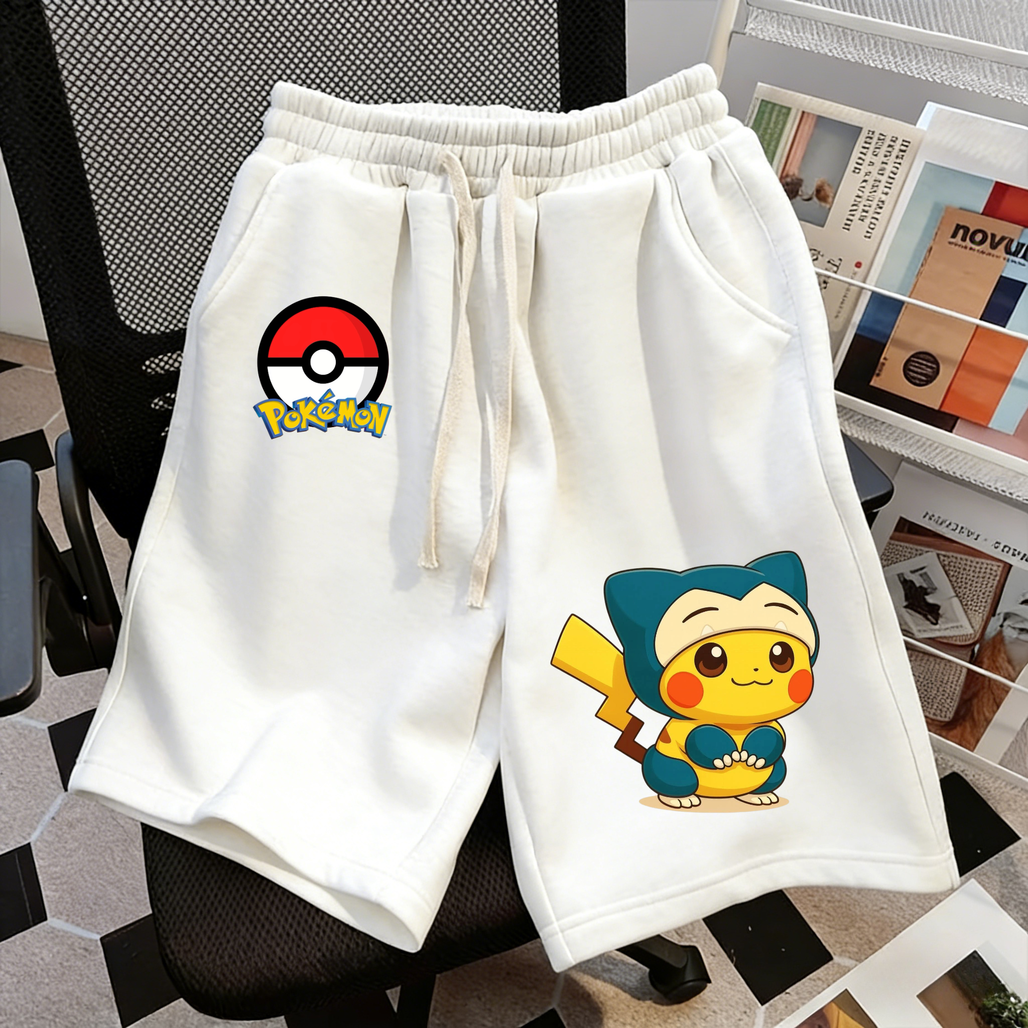 Summer Pikachu Pokemon Shorts  - Anime Merchandise Store Japan reseña y precio