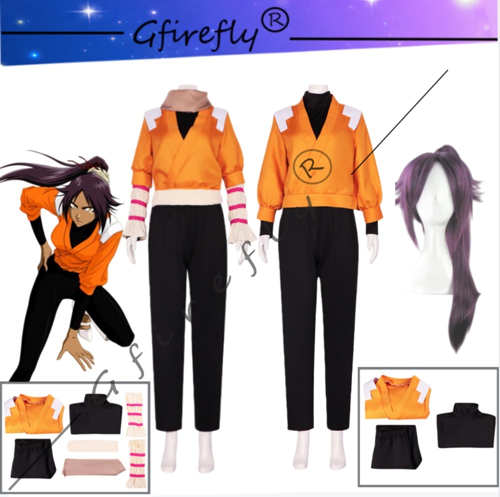 BLEACH Yoruichi Shihouin Cospl - Cosplay Wig Colored reseña y precio