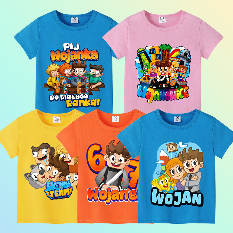 Wojans Team T-shirt Anime Roun - Anime Themed Merchandise reseña y precio