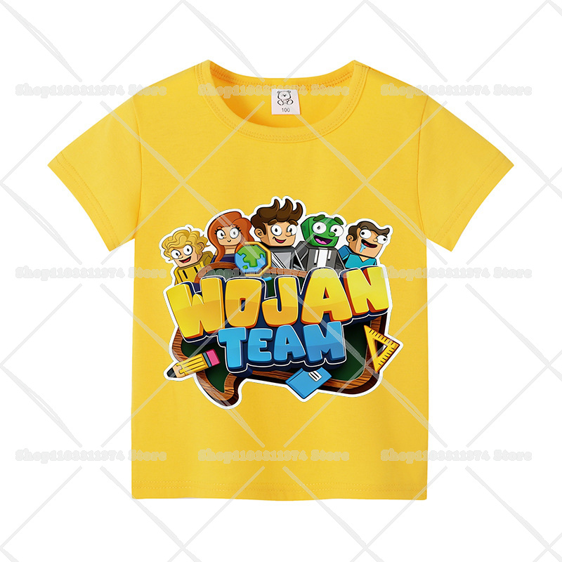 Wojans Team T-shirt Anime Roun - Anime Themed Merchandise reseña y precio