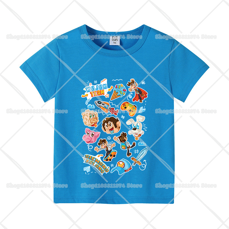 Wojans Team T-shirt Anime Roun - Anime Themed Merchandise reseña y precio