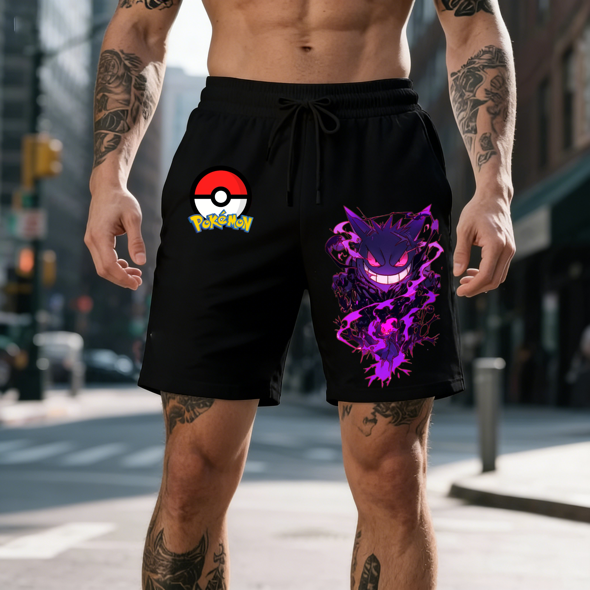 2026 Pokemon Gengar Print Shor - Anime Merchandise Store Japan reseña y precio