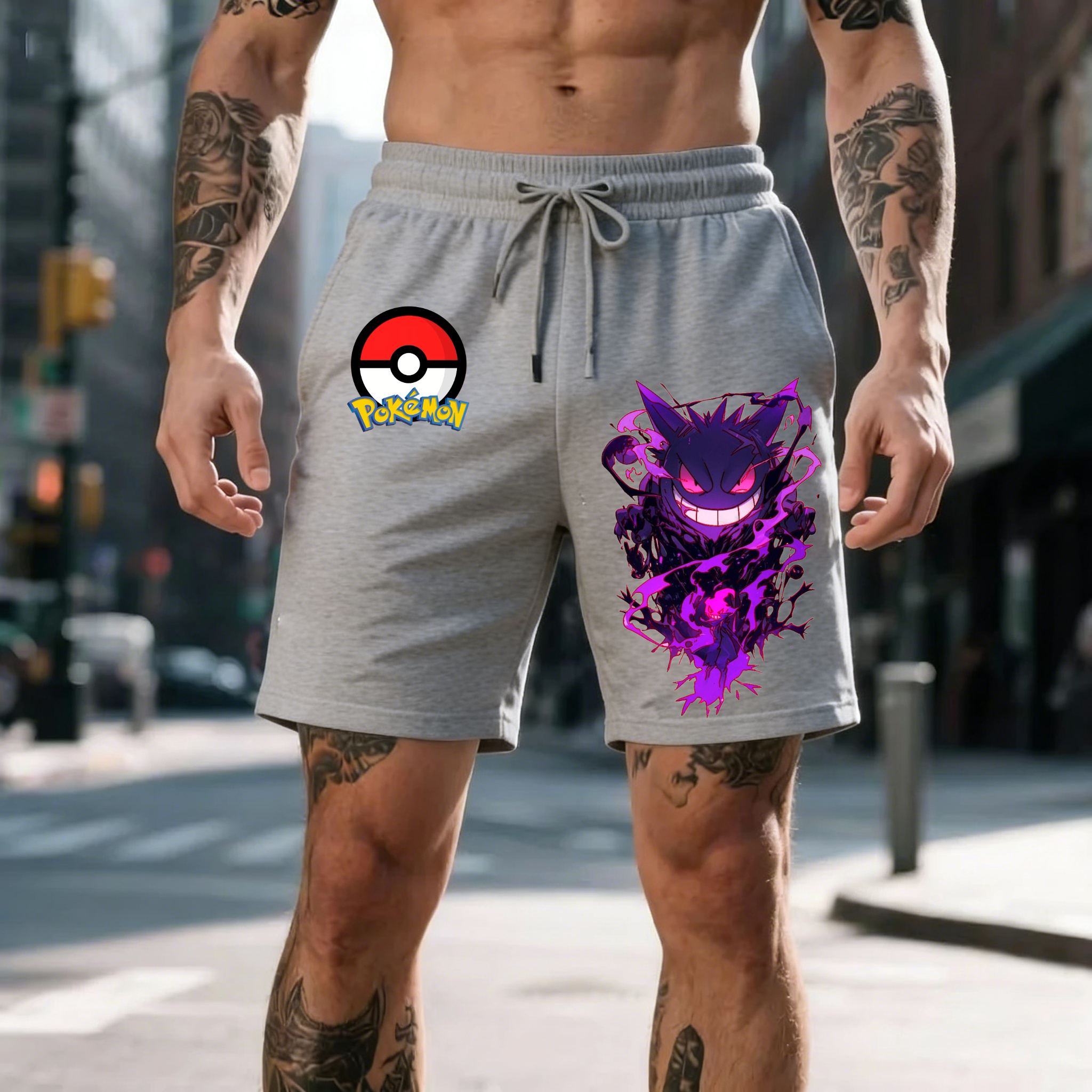 2026 Pokemon Gengar Print Shor - Anime Merchandise Store Japan reseña y precio