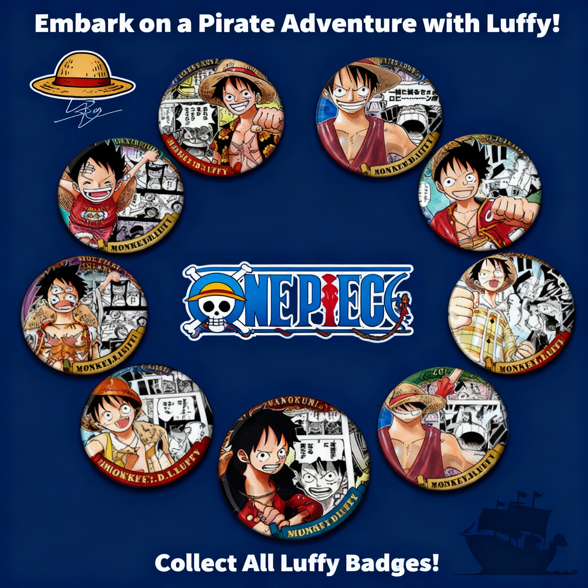 One Piece Anime Luffy Cosplay  - Anime Merchandise Keychain reseña y precio