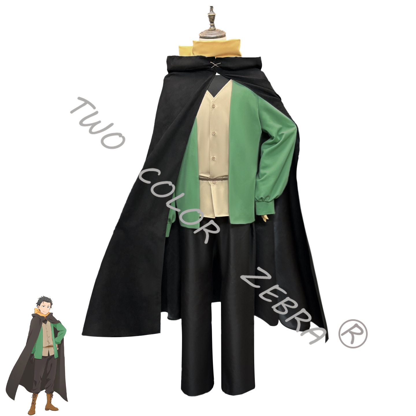 Natsuki Subaru Cosplay Costume - Cosplay Wig Colored reseña y precio
