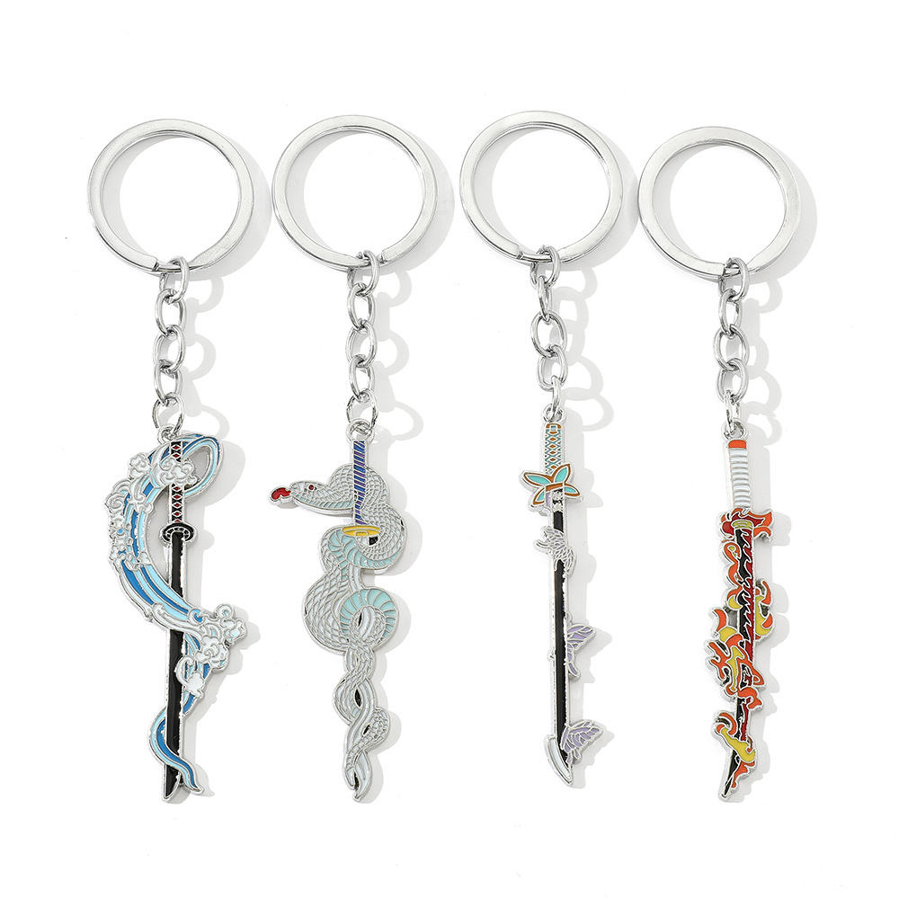 Anime Demon Slayer Metal Keych - Anime Merchandise Demon Slayer reseña y precio