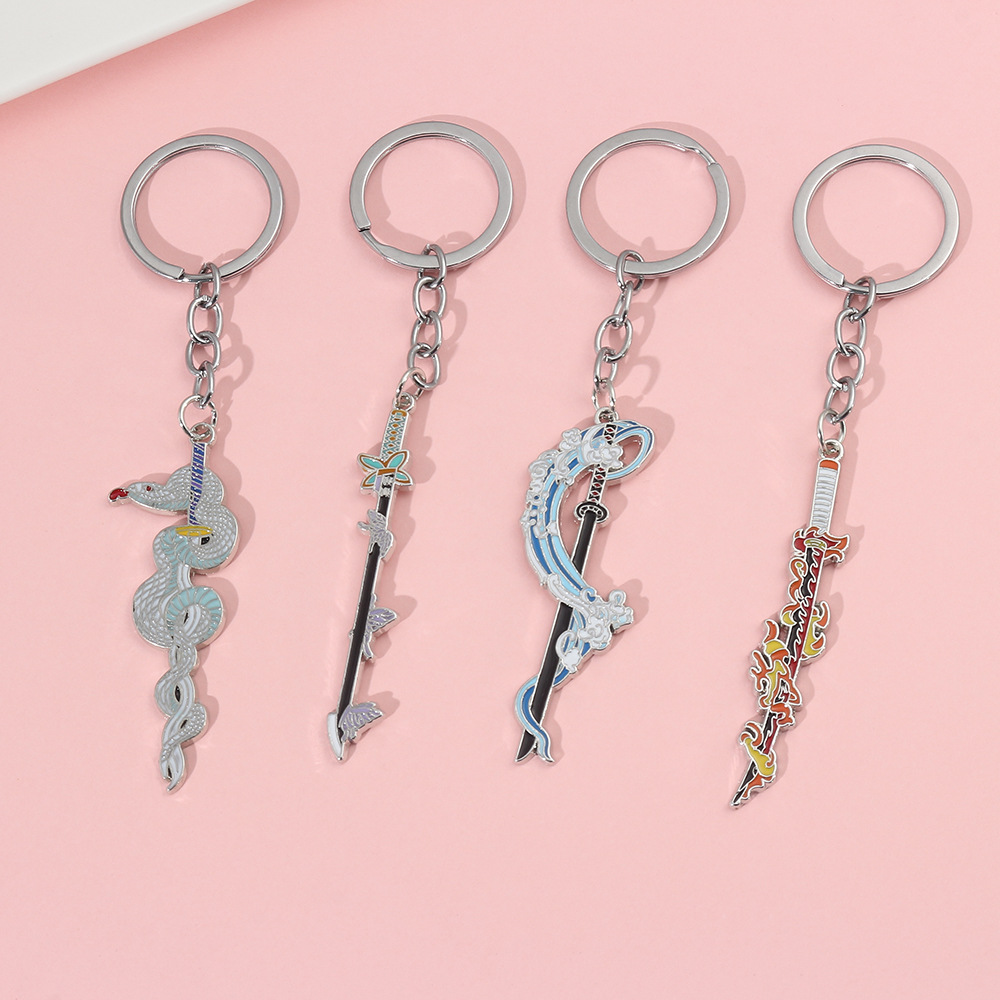 Anime Demon Slayer Metal Keych - Anime Merchandise Demon Slayer reseña y precio