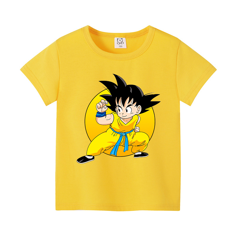 Dragon Ball Goku T-shirt Child - Anime Merchandise Clothes reseña y precio