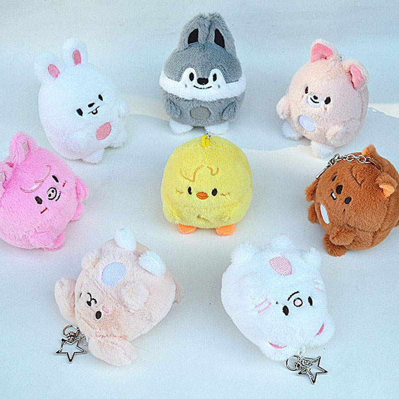 Straykids keychain egg skzoo r - Anime Merchandise Plush Toys reseña y precio