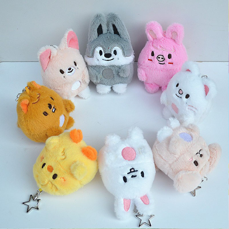 Straykids keychain egg skzoo r - Anime Merchandise Plush Toys reseña y precio