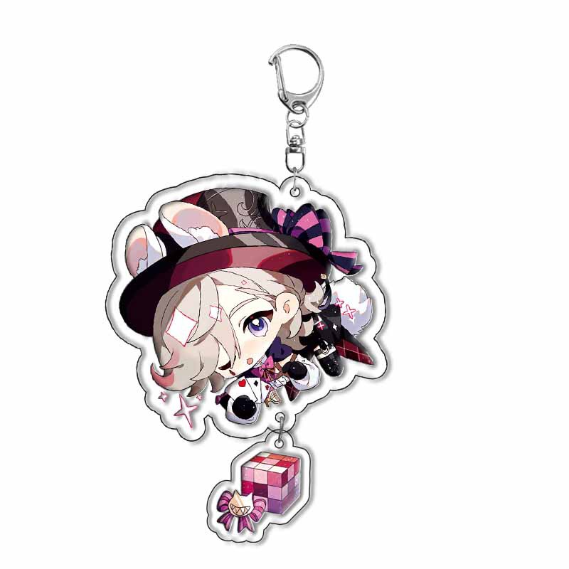 Genshin Impact Traveler Wander - Anime Merchandise Keychain reseña y precio