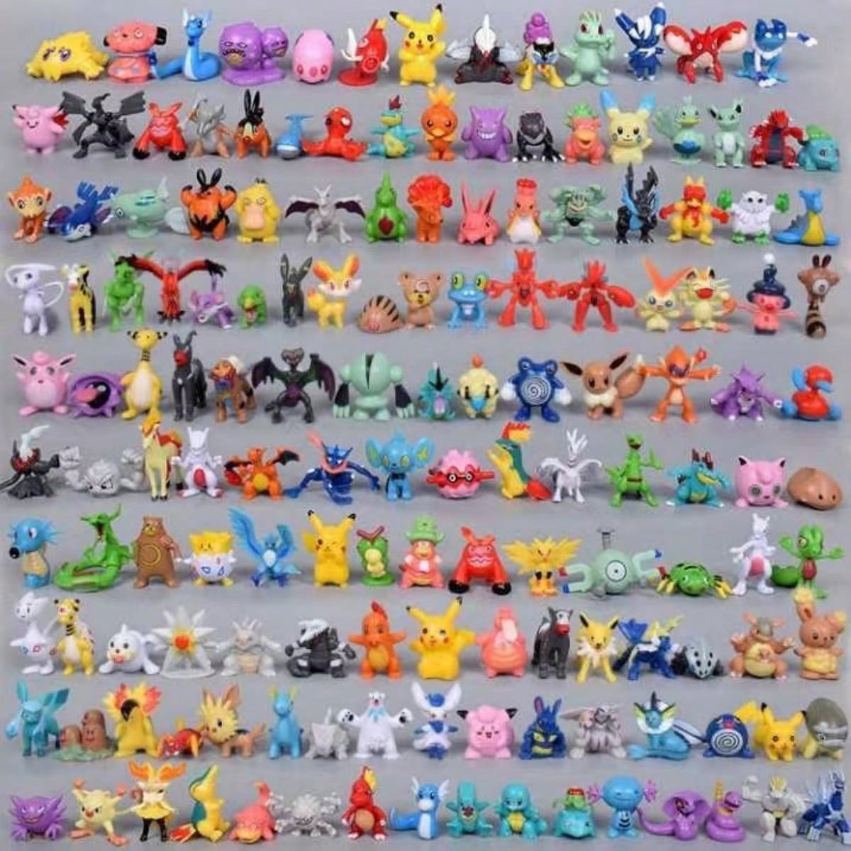 144 Styles Pokemon Figure Toys - Pokemon Anime Merchandise reseña y precio